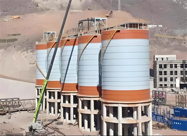 嘉定高架钢板仓